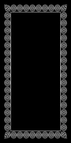 Рамка фигурная
