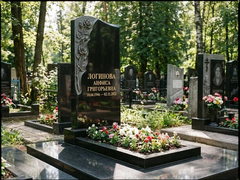Памятник с барельефом — выполненная работа 10 в Самаре