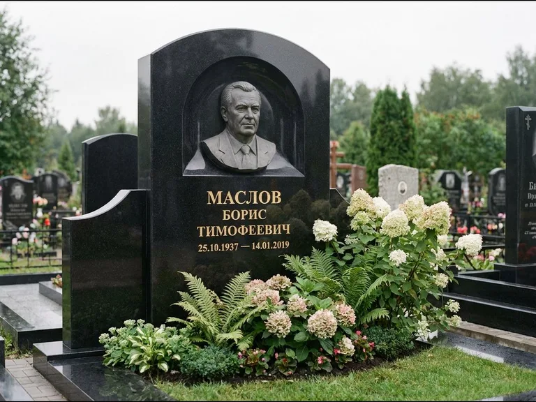 Памятник с барельефом — выполненная работа 11 в Самаре