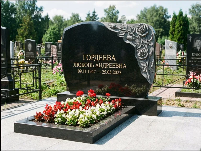 Памятник с барельефом — выполненная работа 16 в Самаре