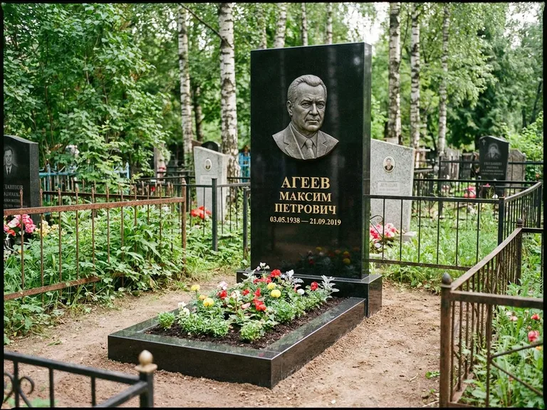 Памятник с барельефом — выполненная работа 1 в Самаре