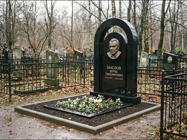 Памятник с барельефом — выполненная работа 23 в Самаре