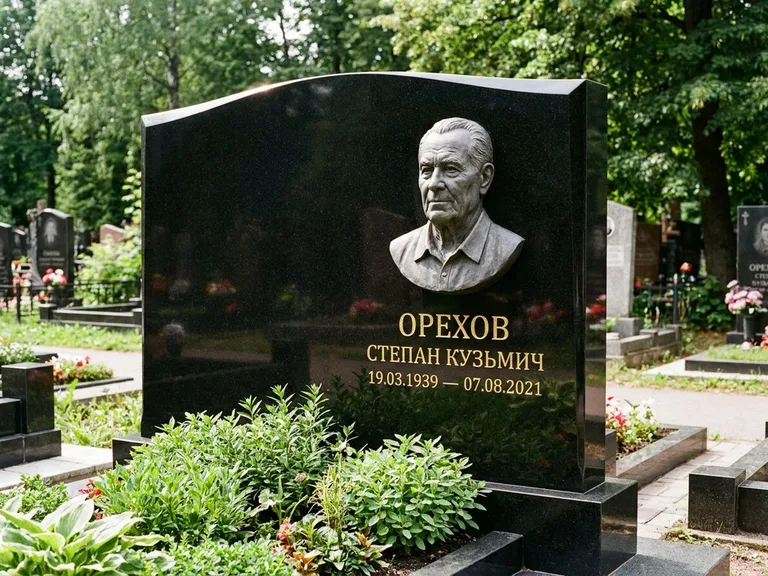 Памятник с барельефом — выполненная работа 25 в Самаре