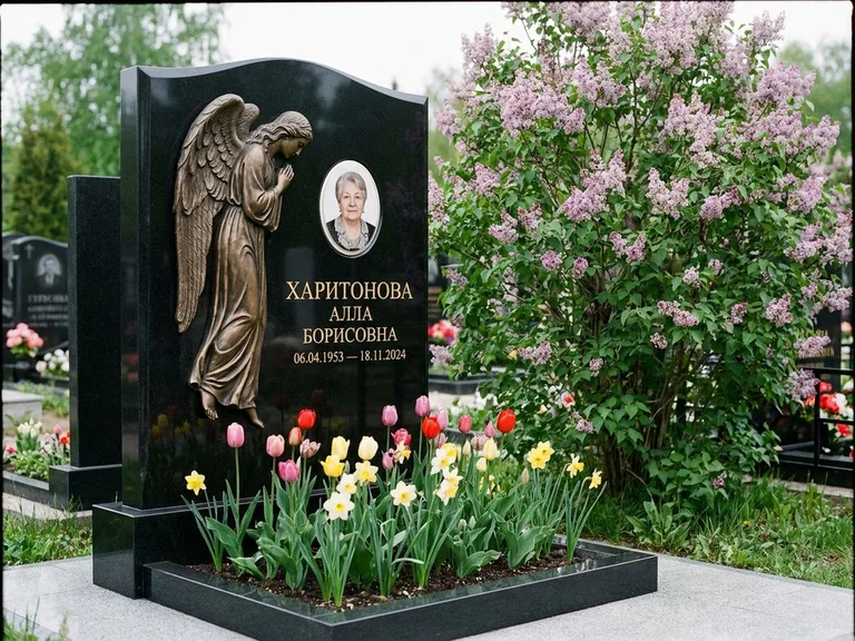 Памятник с барельефом — выполненная работа 32 в Самаре