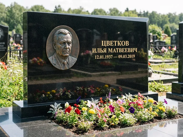 Памятник с барельефом — выполненная работа 33 в Самаре