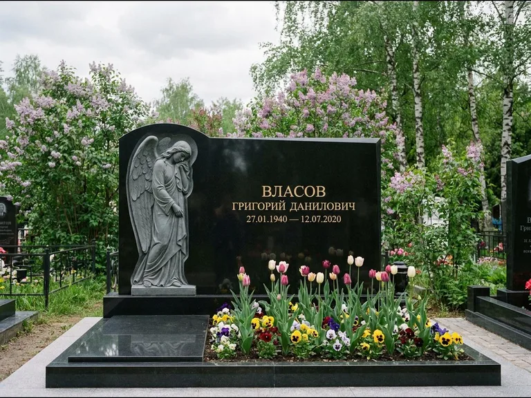 Памятник с барельефом — выполненная работа 3 в Самаре