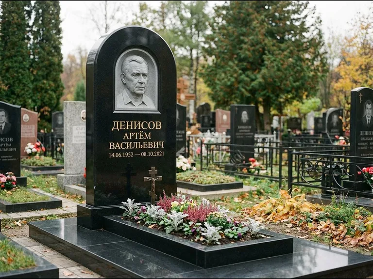 Памятник с барельефом — выполненная работа 5 в Самаре