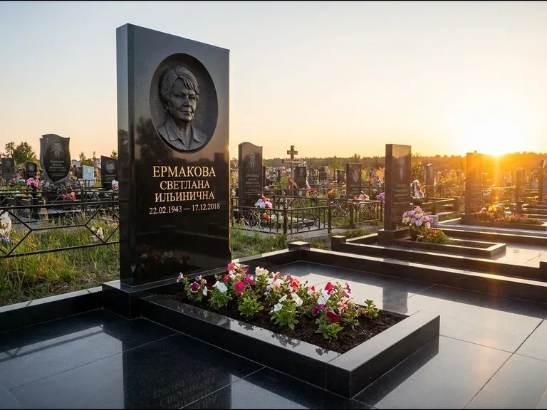 Памятник с барельефом — выполненная работа 6 в Самаре