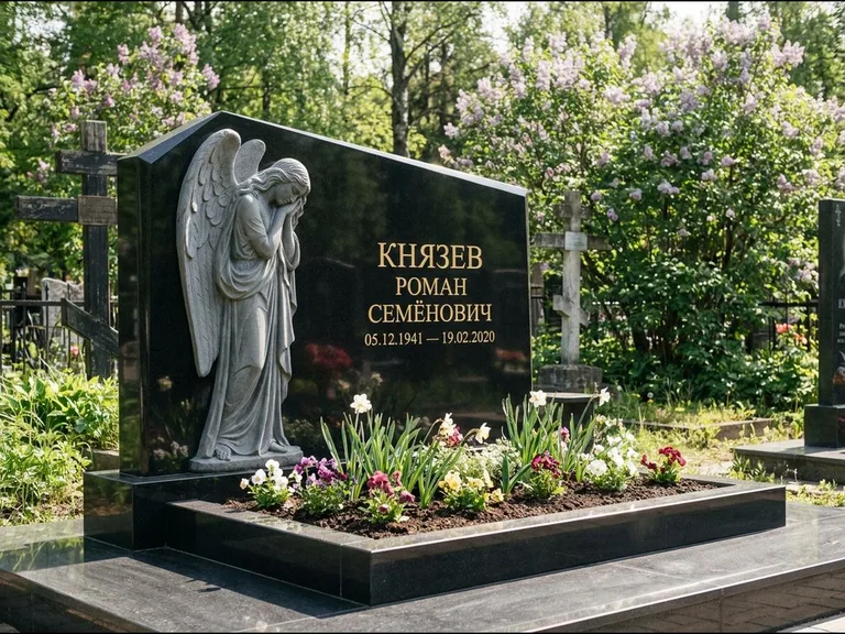 Памятник с барельефом — выполненная работа 9 в Самаре
