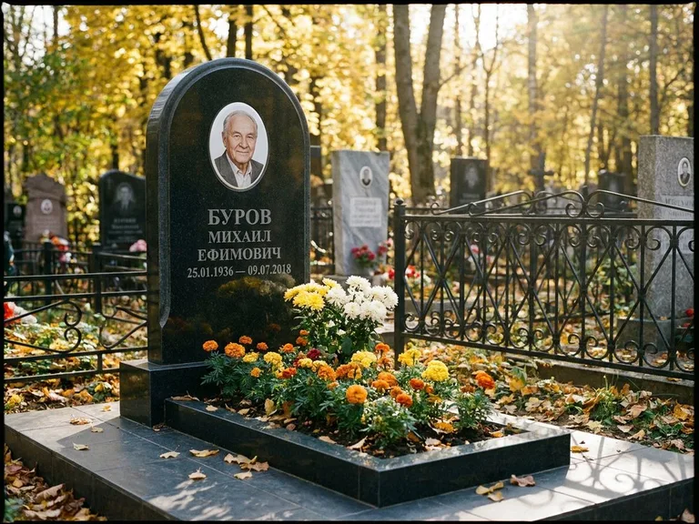 Керамический портрет — работа «Буров» в Самаре