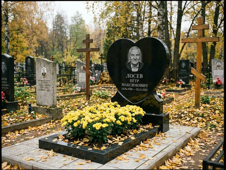 Керамический портрет пожилой женщины в Самаре