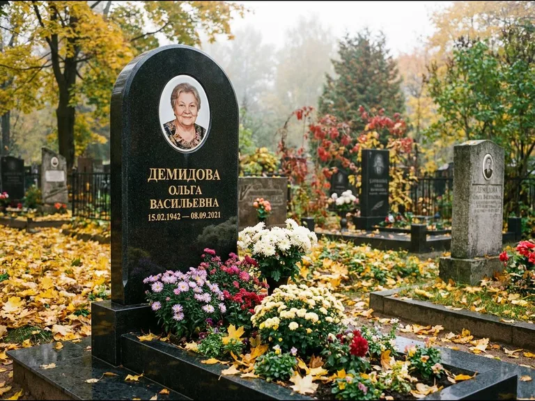 Керамический овал на стеле в Самаре