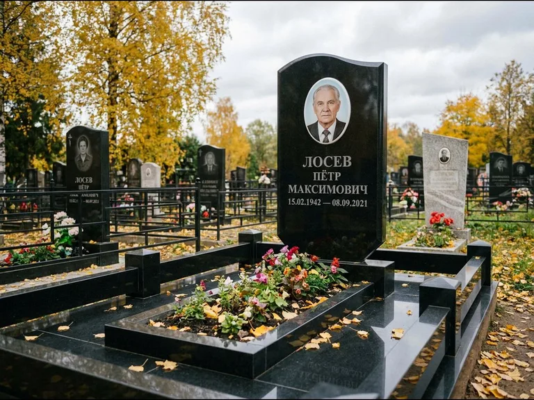 Керамический портрет — работа «Лосев» в Самаре