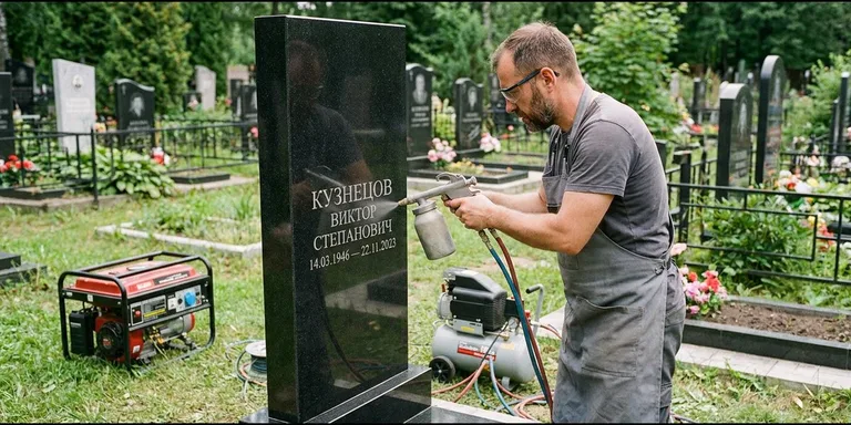 Гравировка с выездом — гравировка на памятник в Самаре