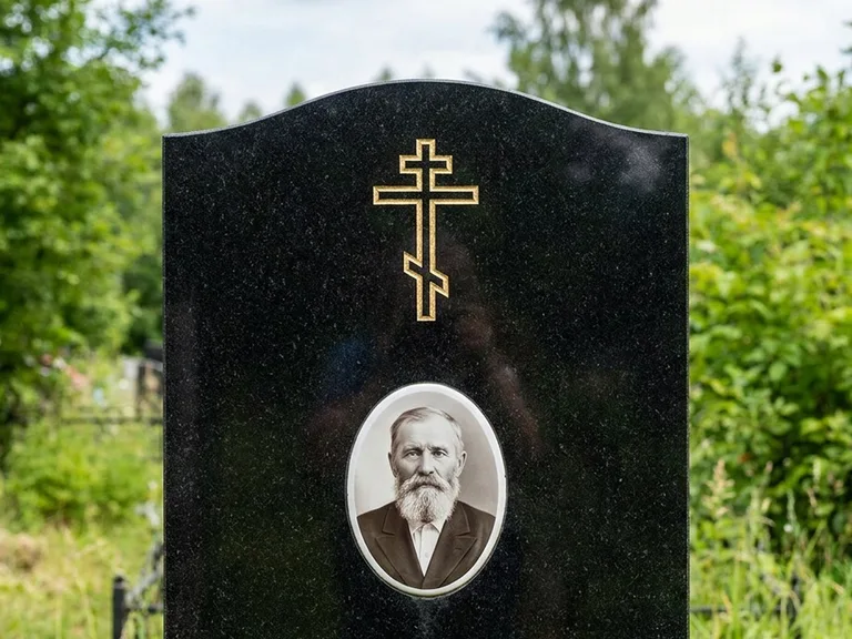 Гравировка креста