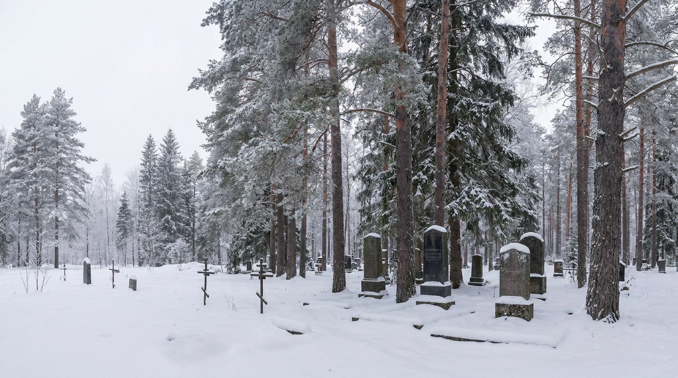 Памятники на Лесном кладбище в Самаре