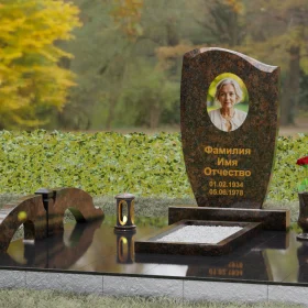 Вертикальный гранитный памятник П156 - П156