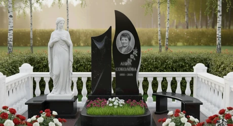 Комплект памятника в виде статуи
