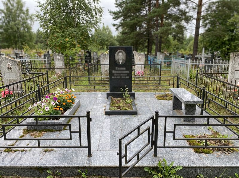 Благоустройство могилы в Самаре — пример 3