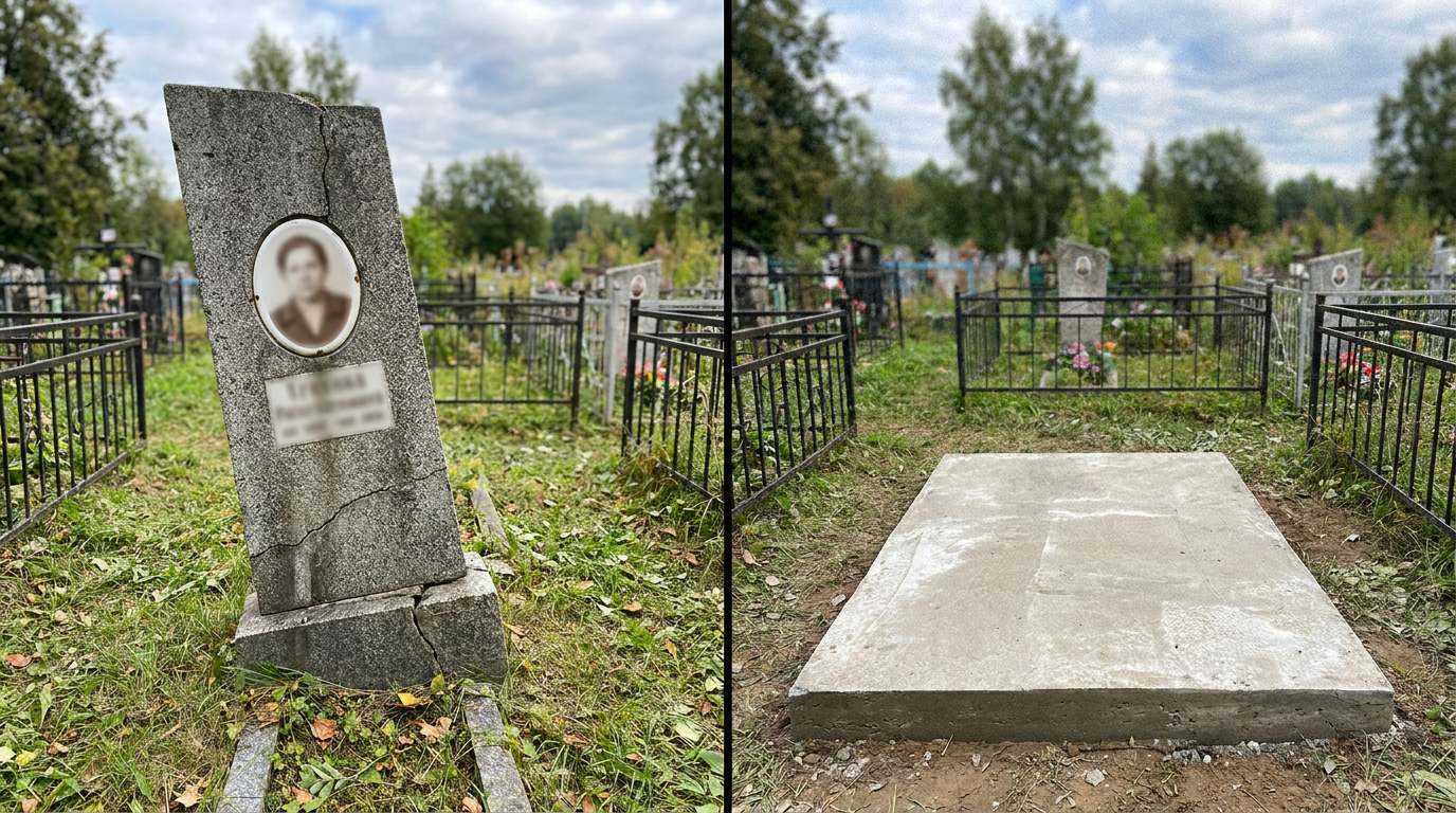 Демонтаж памятника в Самаре — пример 1