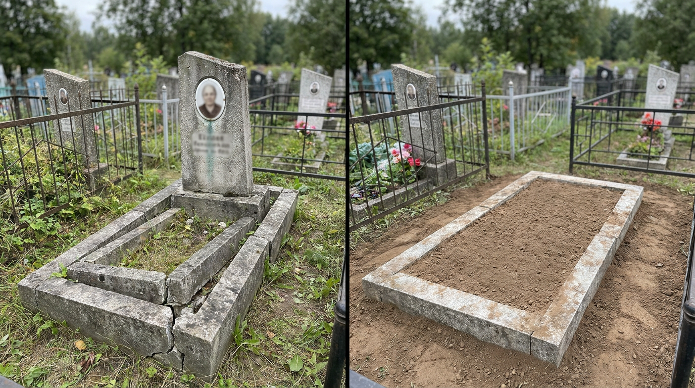 Демонтаж памятника в Самаре — пример 2