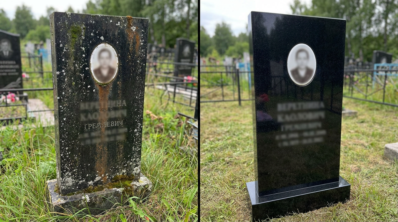 Реставрация памятника в Самаре — пример 1