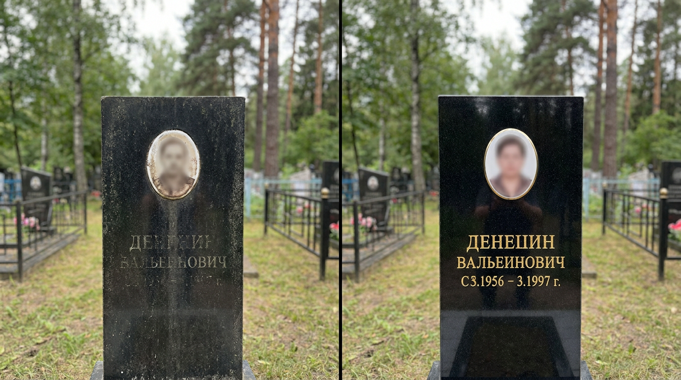 Реставрация памятника в Самаре — пример 2