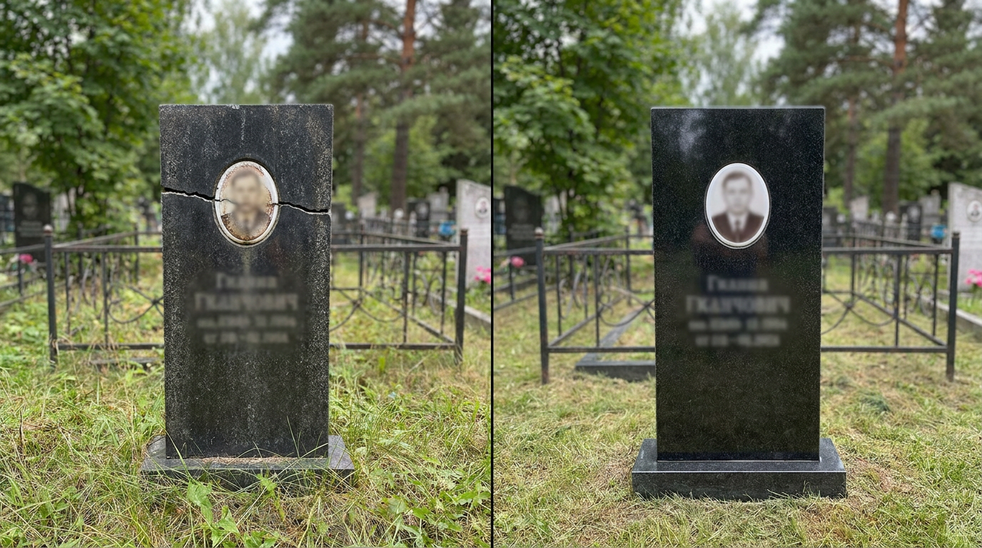 Реставрация памятника в Самаре — пример 4