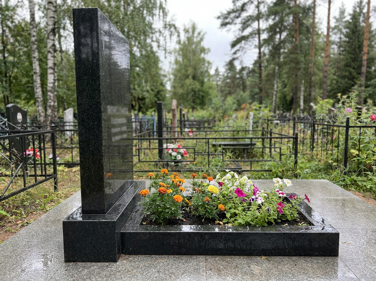 Уборка могилы в Самаре — пример 4